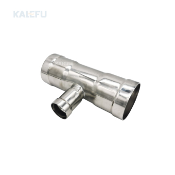 High-Quality Sanitary SS Ring Pressure Reducers: Direct Pipe Fittings for Food Grade Applications