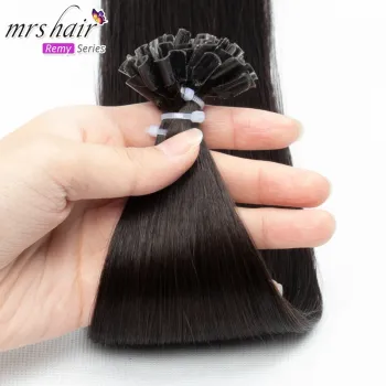 Hot sale European cuticle aligned bundle closure virgin remy Micro Nano Ring tape Clip brazilian human U tip hair extensions