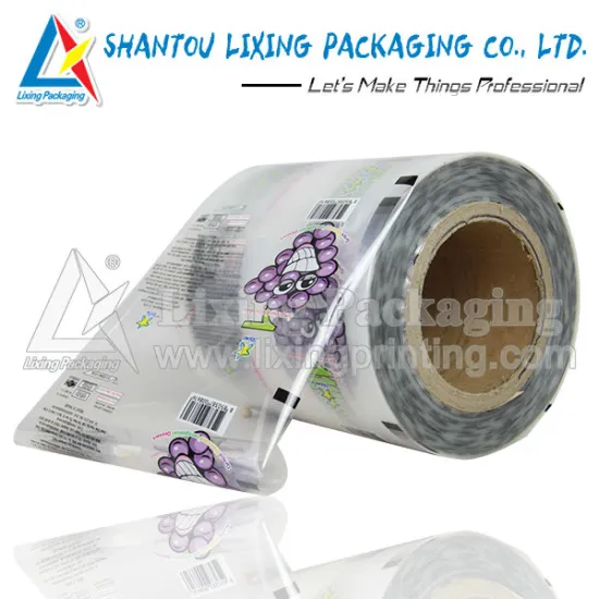 Grape flavor drinks packing film