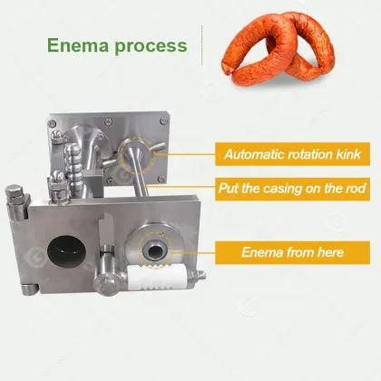 Automatic Pneumatic Sausage Filler Machine for Salami, Sausage, and Ham Production