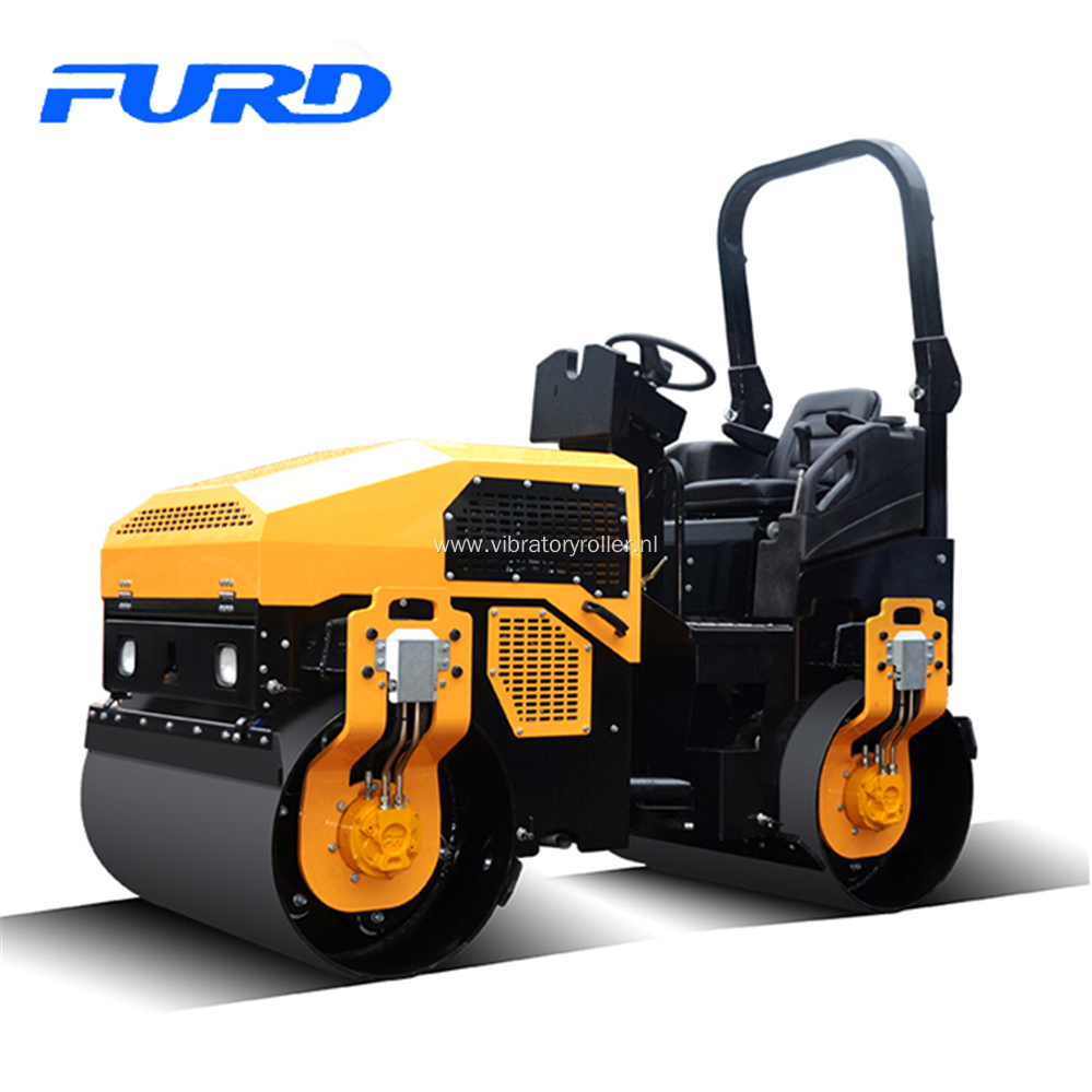 3 Ton Articulated Double Drum Vibratory Roller