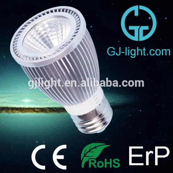 smd2835 aluminum glass 7w led spot lighting bulb