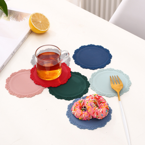 Wholesale European Style Silicone Drink Coasters