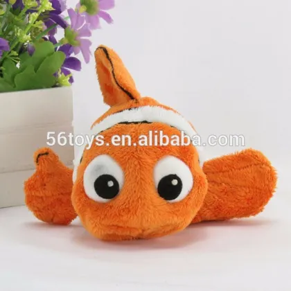 Most fashion beat quality promotional stuffed big eye goldfish toy