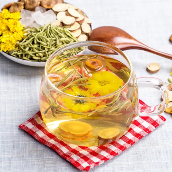 Chinese Wholesale Sweet Health Mangosteen Honeysuckle Tea