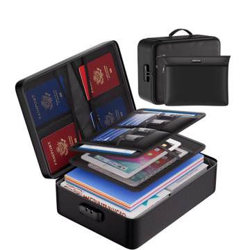 Waterproof and Fireproof Large Capacity Premium Hard Briefcase Bag