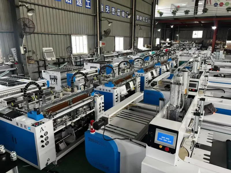 High Speed Automatic Plastic Film Sealing and Cutting Machine