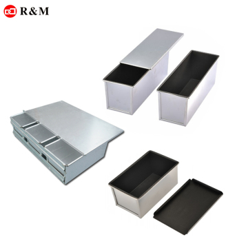 405-900g Ovenable Nonstick Loaf Pan with Easy Removal Lids