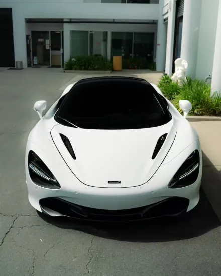 TPU Noble And Elegant White Car Wrap PPF Film