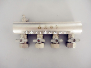 4 way Floor heating System or Plumbing System Brass manifolds