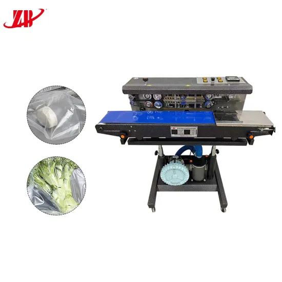 Commercial Rectangle Inflatable Sealing Machine for Vertical Plastic Bag Snacks