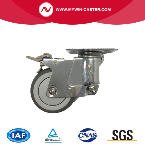 Absorbera Casters Tablica obrotowa tpr płaskie koło płucne