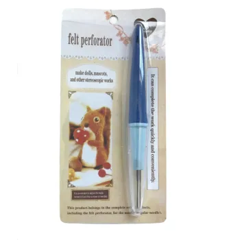 3 Needles Felting Needle Pen The Poking Fun Tools for Wool Felt Needlework Tools Replaceable Needle Combination Felt Animals