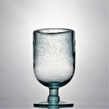 Verre à boire recyclé unique avec bulle