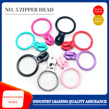 Luggage nylon circular zipper