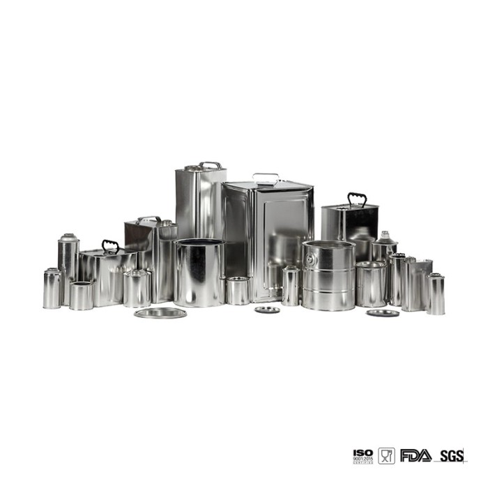 DADI 5L Round Olive Oil Packaging Tin Can