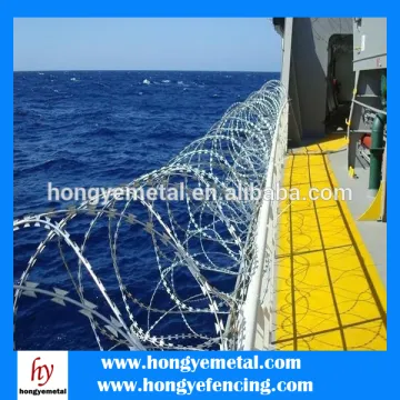 450mm coil diameter concertina razor barbed wire