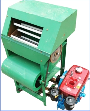 Maize and Peanut Harvesting Combine Thresher