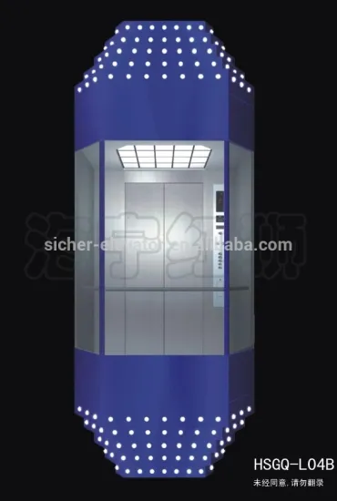 Glass Elevator Observation Lift manufacture in Huzhou China One more promise
