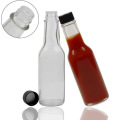 Issiq sous chili kechchup shisha idishi qopqog'i bilan