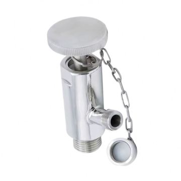 Aseptic Stainless Steel SS316L DN15 TC50.5mm Pneumatic Manual Sampling Valve