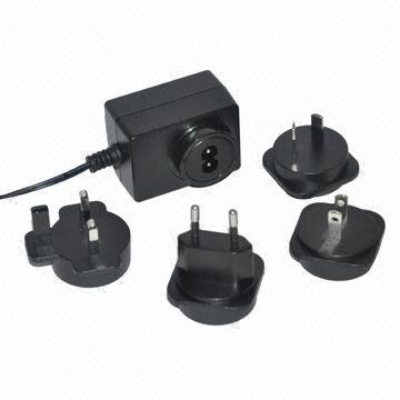 5V at 1A Interchangeable AC/DC Switching Adapters with Over-current Protection