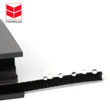 Tira de silicona Mohair impermeable para sellar