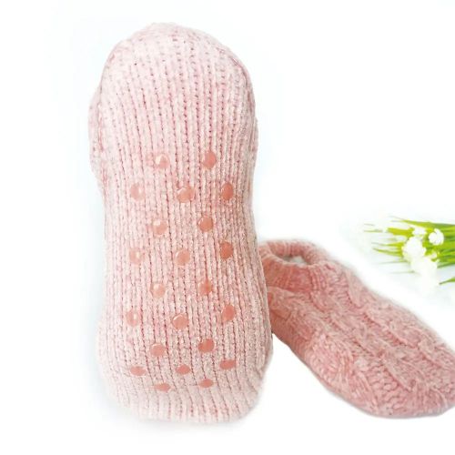 Women'S Sherpa Slipper Socks Chenille Thermal Fuzzy Lounge Plush Slipper Socks Factory