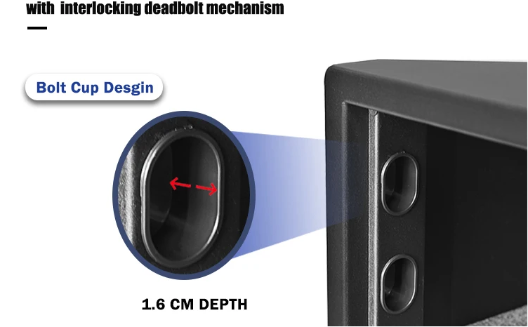 hotel metal laptop safe box