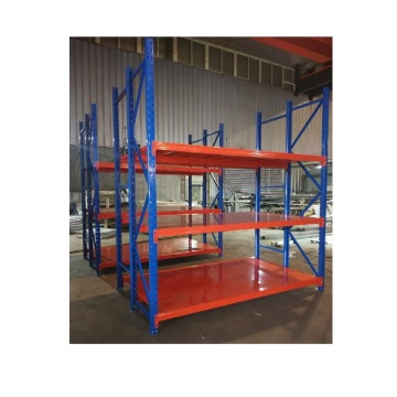 Industrial Single Side Steel Gondola Shelving for Supermarkets