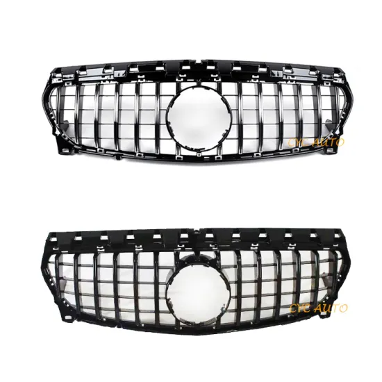 C117 GT Style ABS Front Bumper Grille for Mercedes-Benz CLA Class 2014-2016