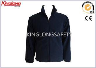 High Collar Windproof Warm Polar Fleece Jacket Hooded Workw