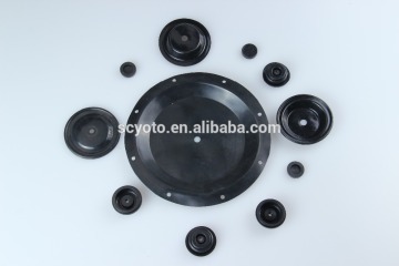 Fabric rubber diaphragm for gas meter