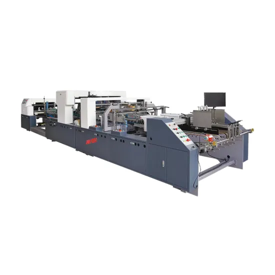 Folder Gluer Machine: Efficient Equipment for Food Packaging with Cardboard and Crash Lock Bottom Folders