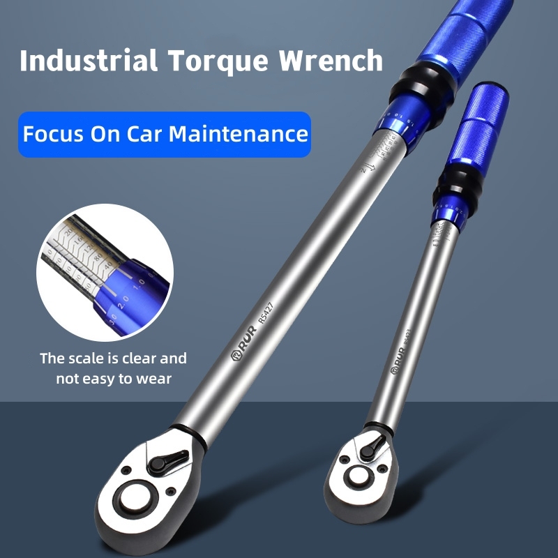 Best Selling Torque Wrench 2-15Nm 5-25Nm 10-60Nm 1/2Inch 1/4 Inch Driver Adjustable Preset  Manual Torque Wrench