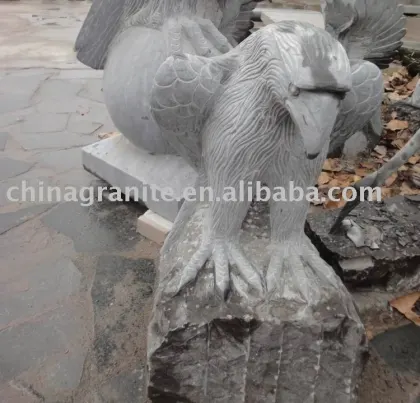 stone eagle sculpture