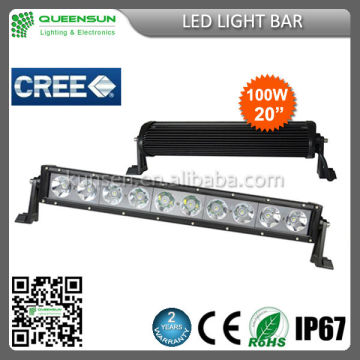 Super bright 12v 24V 9000lm 100w led light bar for wrecker,universal cars SRLB100-C4