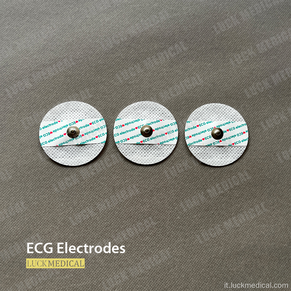 Test medici dell&#39;elettrodo ECG toracico