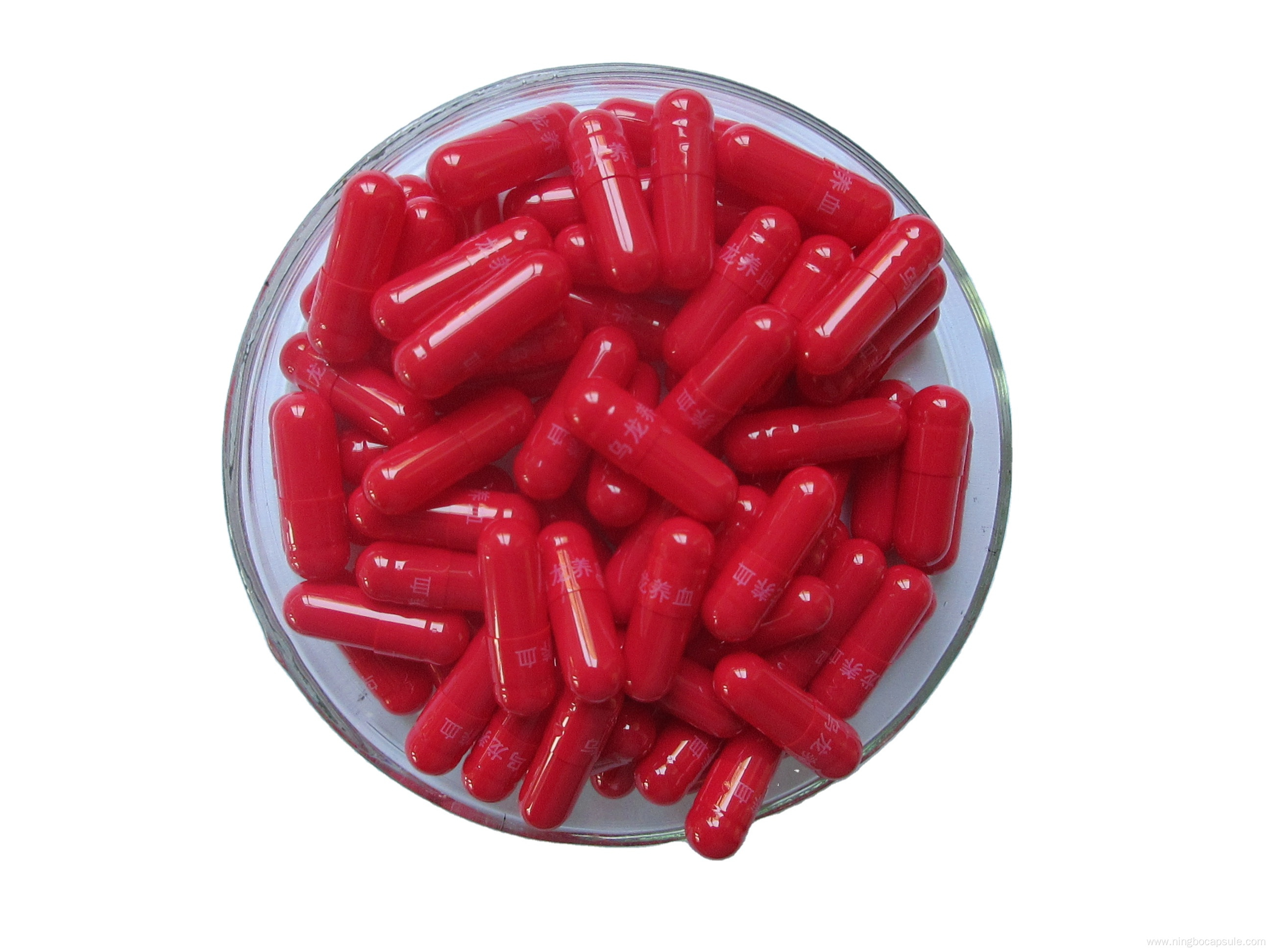Medical clear empty hard gelatin capsules