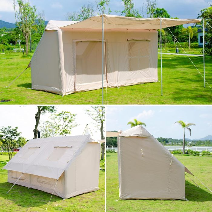 ਬਾਹਰੀ ਲਈ ਰਿਜ ਛੱਤ ਦੇ ਡਿਜ਼ਾਈਨ ਦੇ ਨਾਲ inflabetable trent