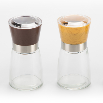 Adjustable PP Spice Grinder: Comprehensive 4-Piece Set for Salt and Pepper Milling