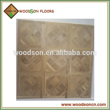 nature color solid oak versailles parquet wood flooring