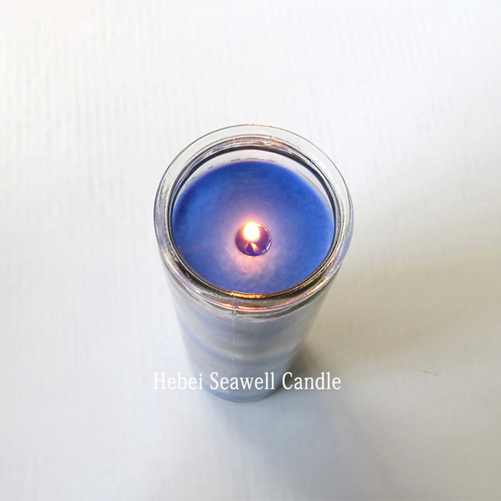7 days paraffin wax candle for lighting