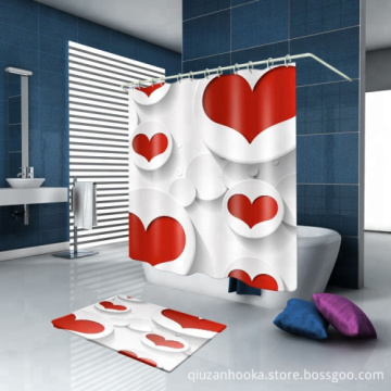water proof sublimation custom shower curtain amazon