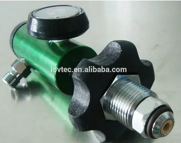 medical oxygen regulator bullnose