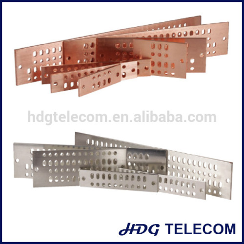 Copper Grounding Buss Bar For Earthing, High Quality Copper Grounding