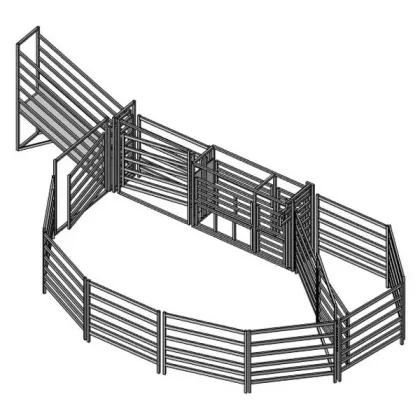 Horse Fence Panels and Gates for Farm Barrier and Livestock Containment