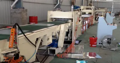 CTL cut to length production line