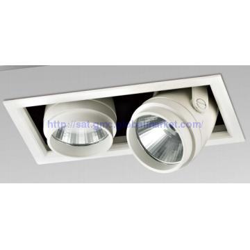 Two heads 70W Recessed down light (Grille), ceiling lights