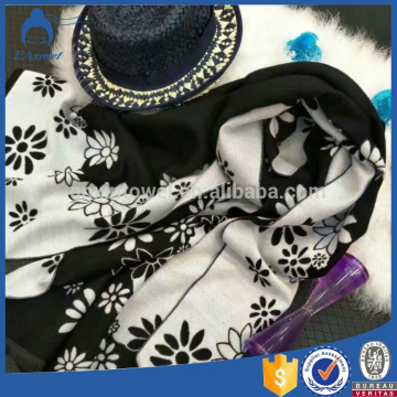 2016 new model 100% acrylic woven jacquard shawls and wraps stole scarf